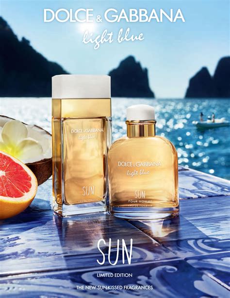 dolce gabbana light blue sun pour femme|dolce and gabbana light blue forever men.